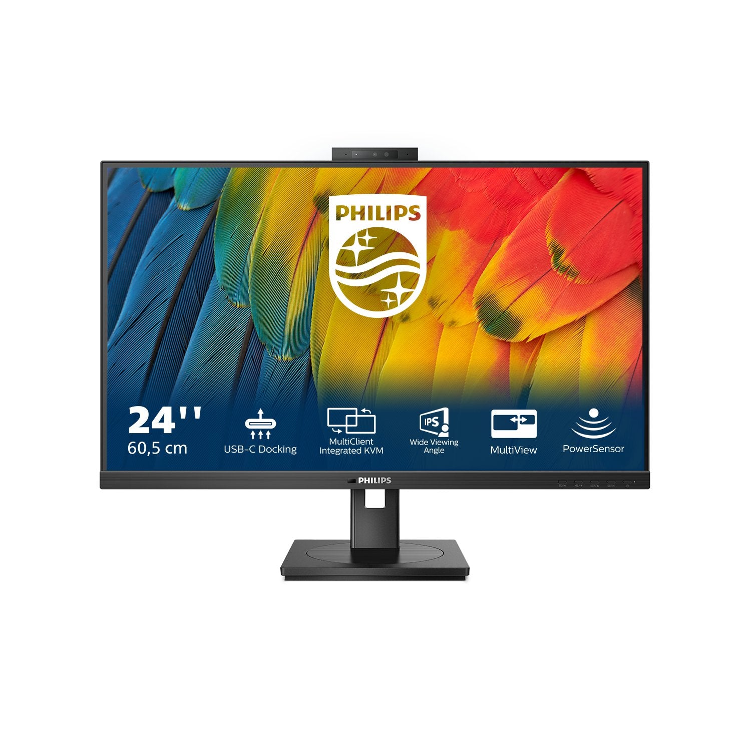 EAN 8712581796488 - Philips 5000 series 24B1U5301H/00 pantalla para PC 60,5 cm (23.8") 1920 x 1080 Pixeles Full HD LCD Negro imagen 1