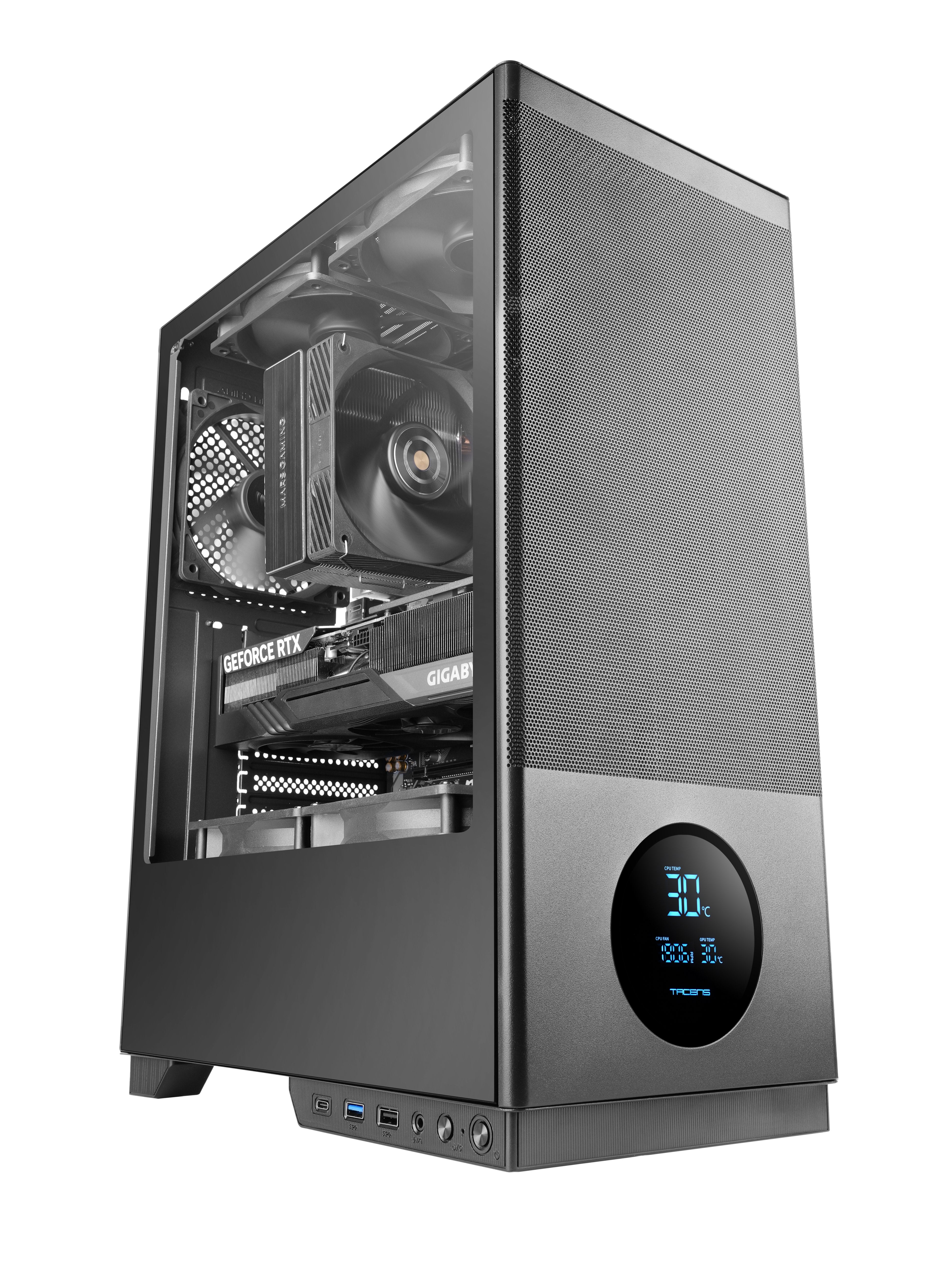 EAN 8435693113102 - Tacens 2SAGITTA20 carcasa de ordenador Midi Tower Negro imagen 2