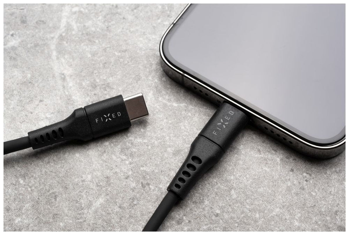 EAN 8591680147274 - FIXED FIXDLS-CC12-BK cable USB USB 2.0 1,2 m USB C 4,8 Gbit/s Negro imagen 7