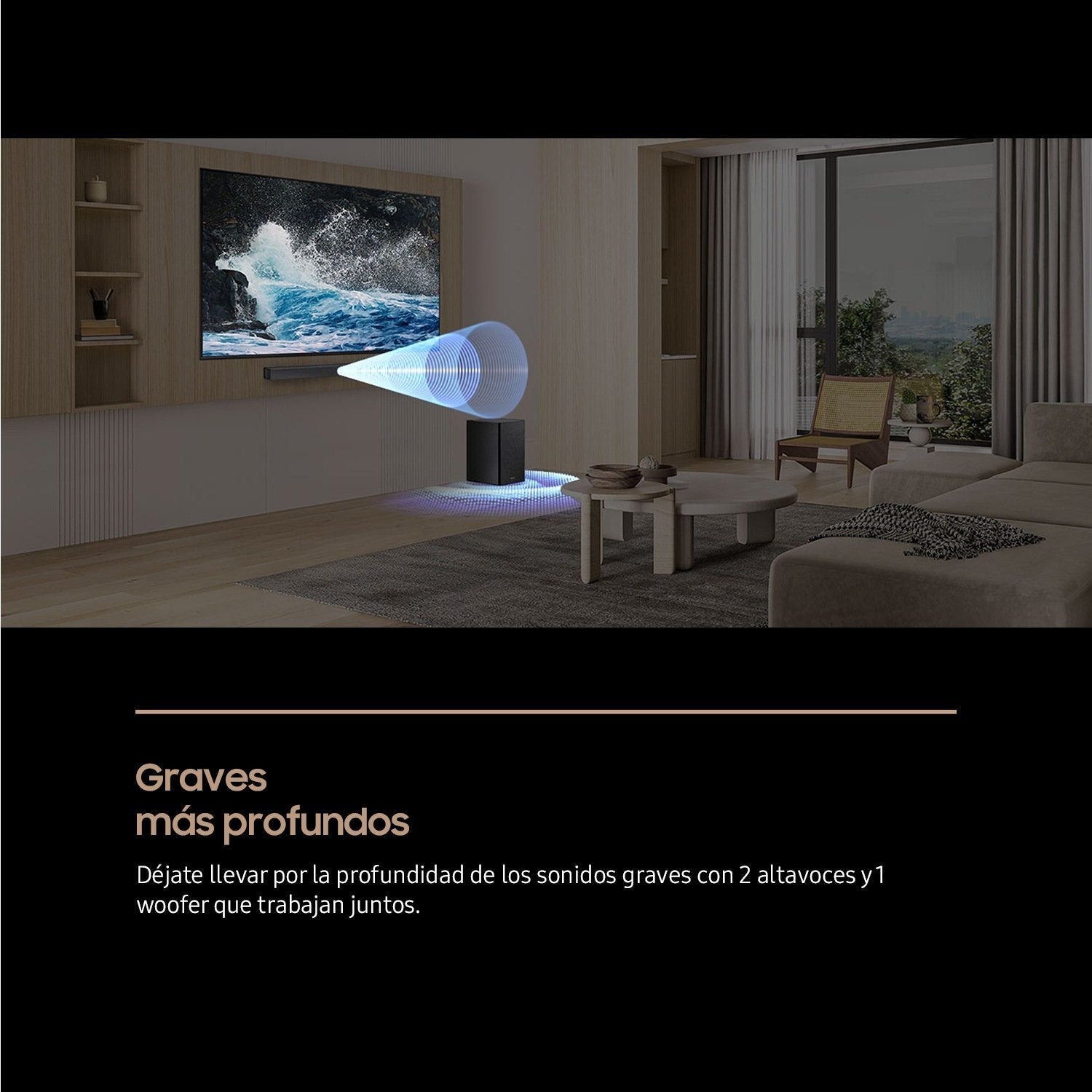 Barra De Sonido Con Bluetooth Samsung B450f Serie B 2.1 2025 2.1