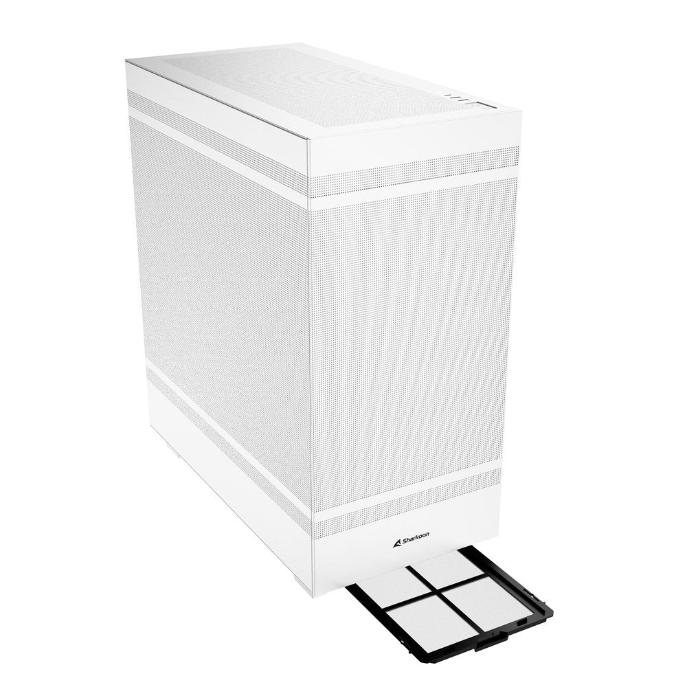 Caja Pc Sharkoon Rebel C50 Atx Full Tower Blanco 4044951038237