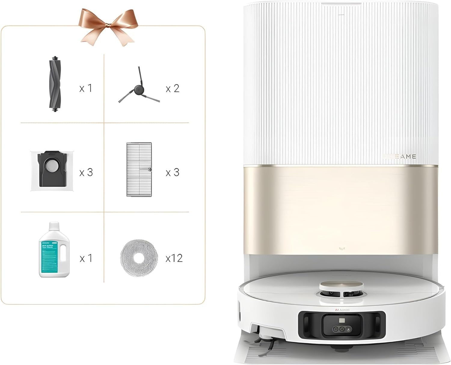 EAN 6976233676128 - Dreame X40 Ultra Complete 0,3 L Sin bolsa Blanco imagen 3