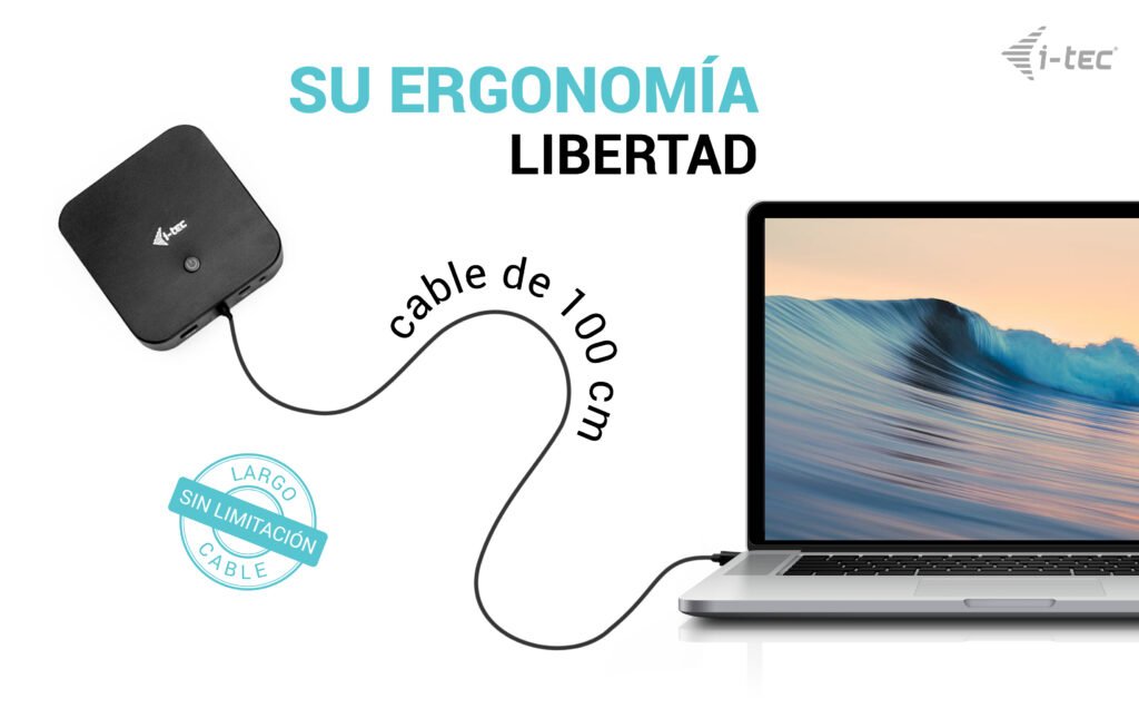 I-Tec Usb-C Hdmi+2x Dp Charger I-Tec Dock Pd 100wcharger 112w