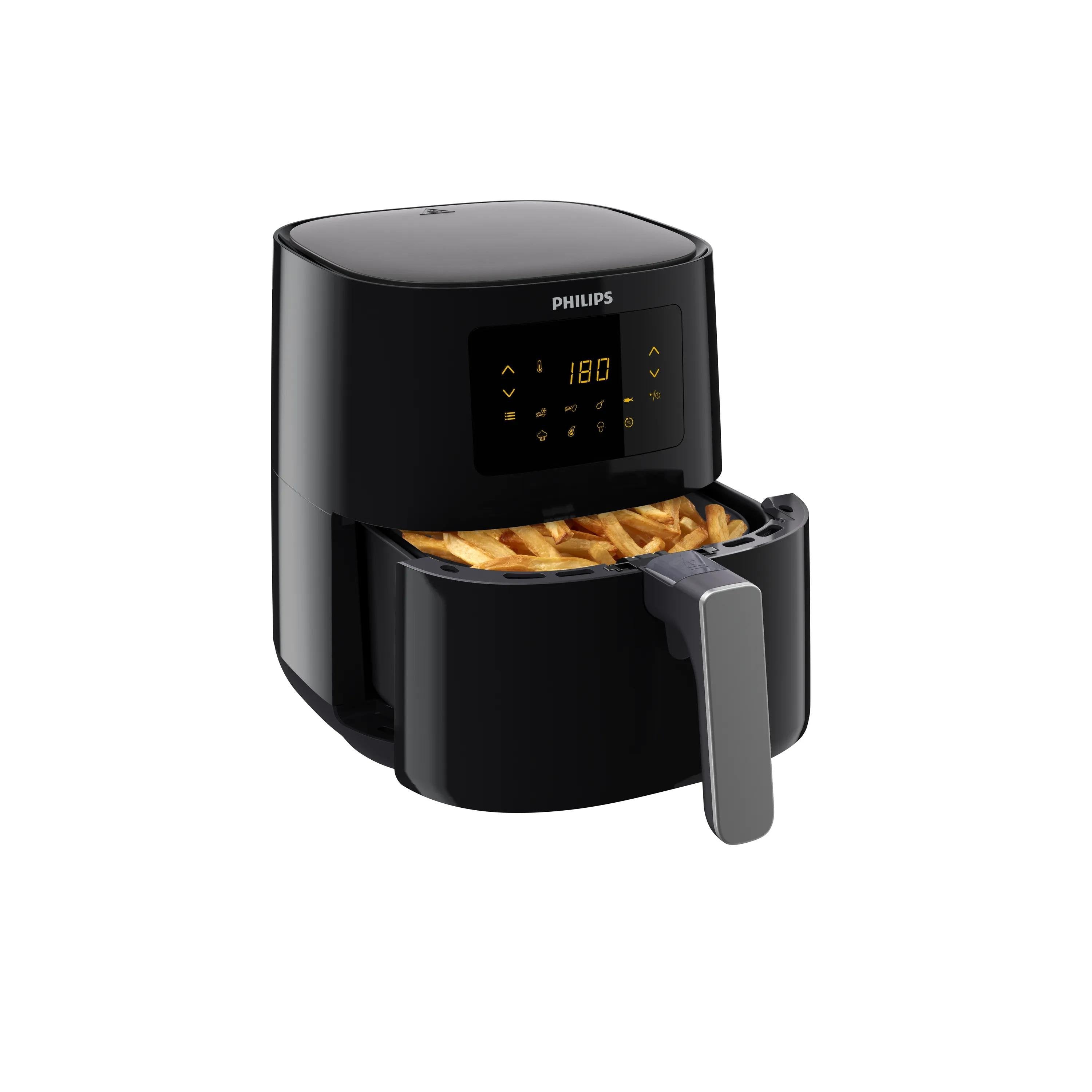 EAN 8710103975496 - Philips 3000 series HD9252/70 freidora Sencillo 4,1 L Independiente 1400 W Freidora de aire caliente Negr imagen 3
