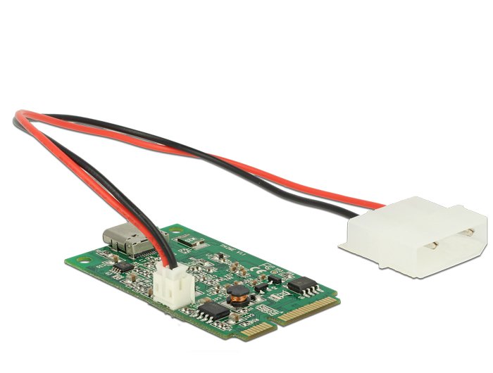 Mini Pcie I O Pcie Full Size 1 X Usb Type-C 3.1 Gen 2 Buchse