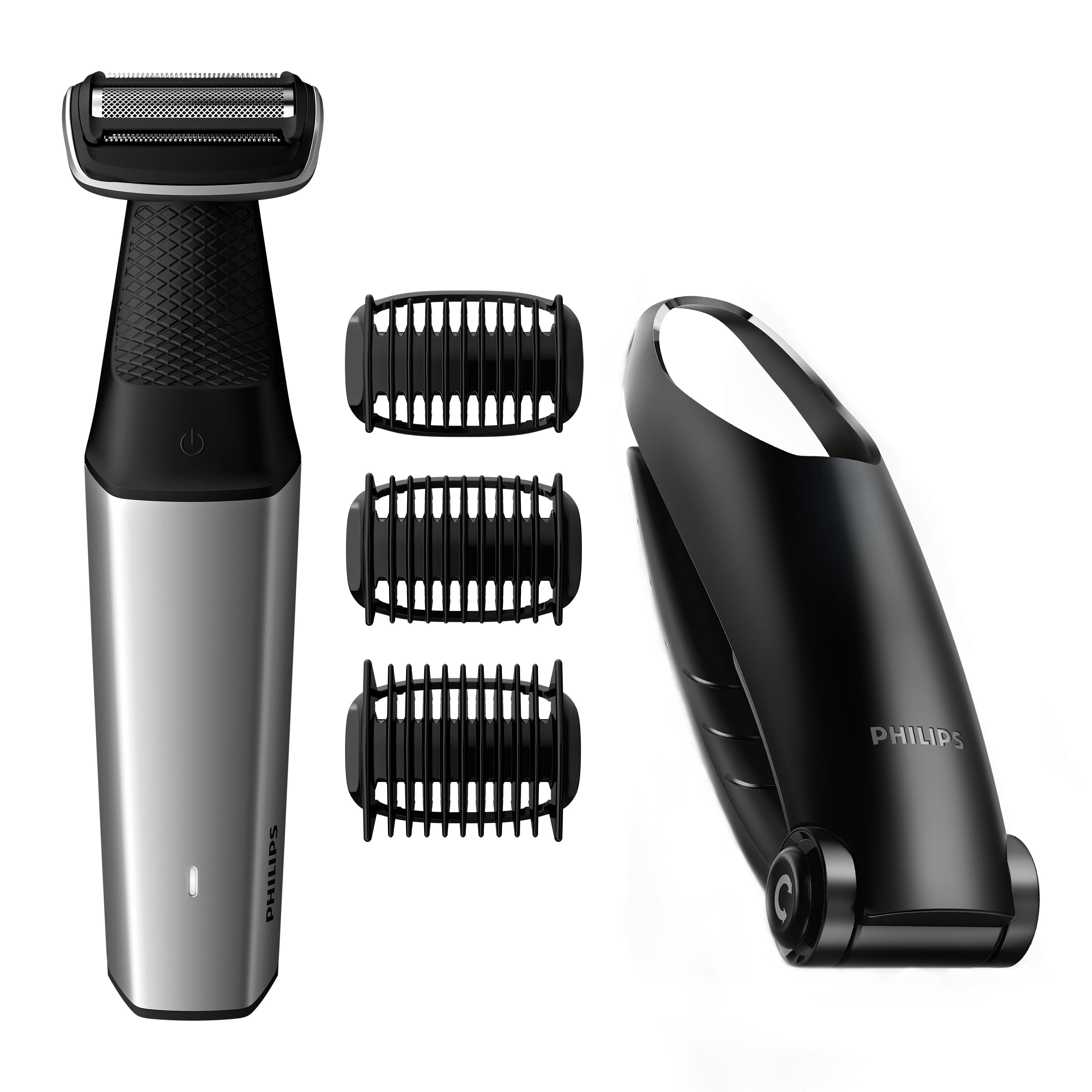 EAN 8710103843818 - Philips BODYGROOM Series 5000 BG5020/15 afeitadora corporal Negro, Gris imagen 3