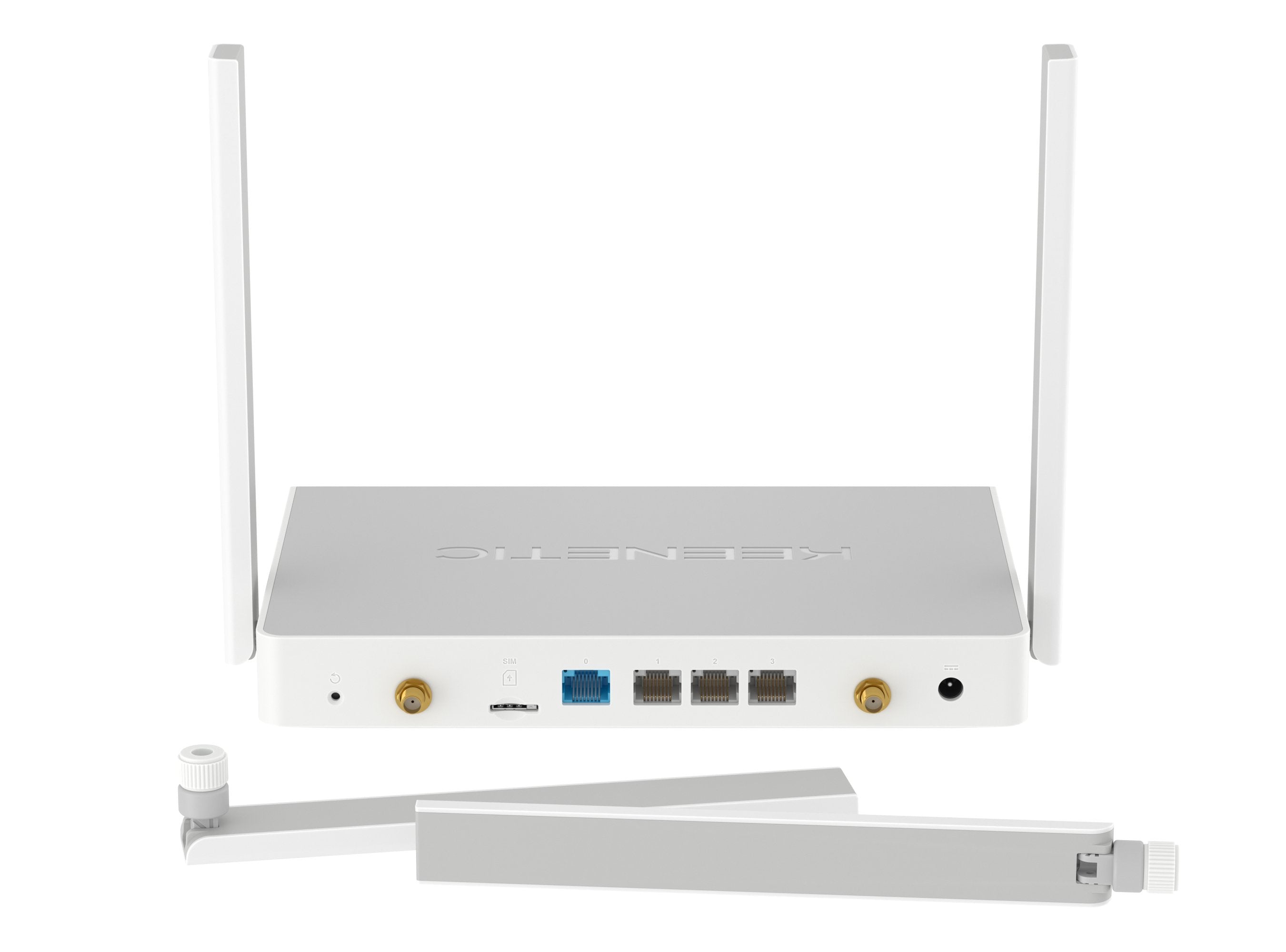 EAN 4897082921622 - Keenetic Hero 4G+ (KN-2311) router inalámbrico Gigabit Ethernet Doble banda (2,4 GHz / 5 GHz) Gris, Blanc imagen 12