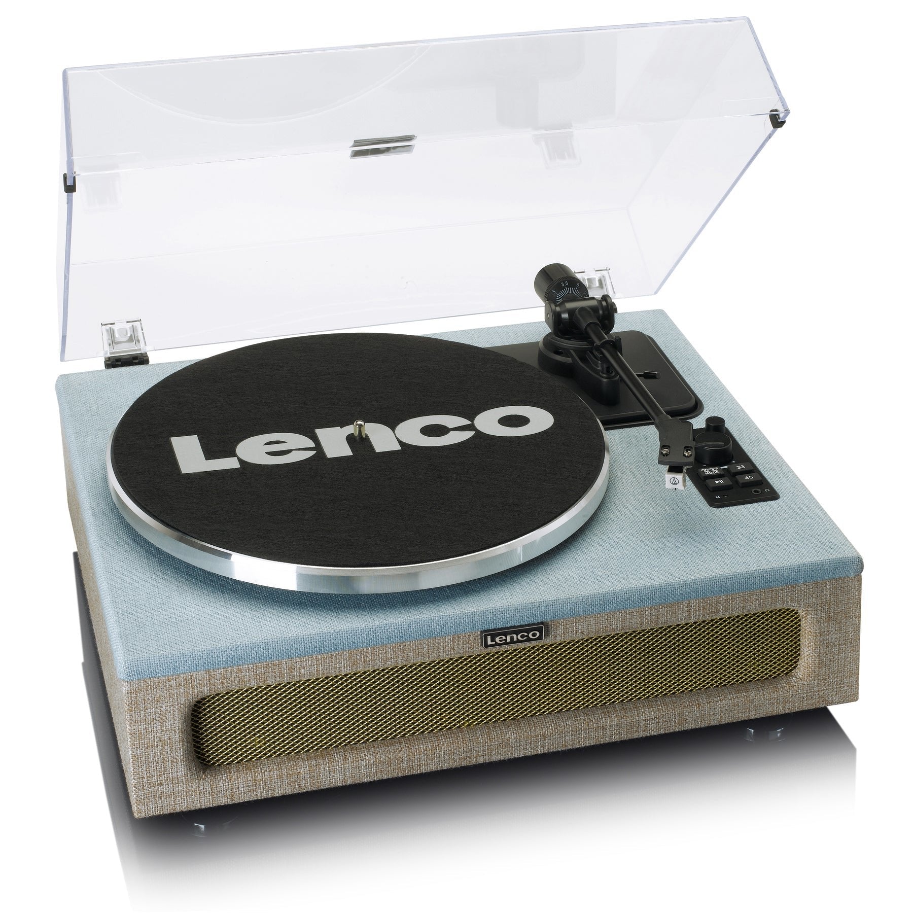 Tocadiscos Lenco Ls-440 De Tracción Por Correa Azul, Gris Pardo Automático
