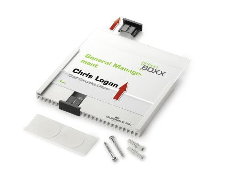 Señal De Puerta Durable Señal Informativa 149x105,5 Mm Plata Metalizada