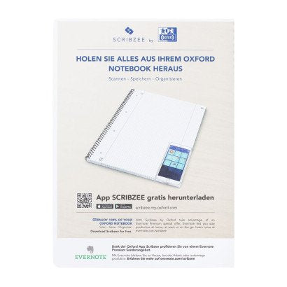 EAN 4006144582033 - Oxford 100050358 cuaderno y block A4 80 hojas Azul imagen 12