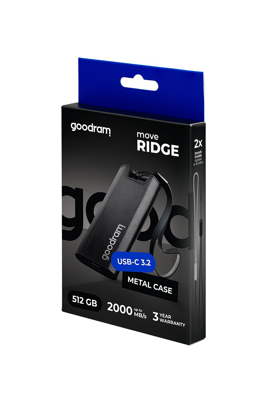 EAN 5908267913055 - Goodram SSDR-GMRE-512-K0 unidad externa de estado sólido 512 GB Negro imagen 11