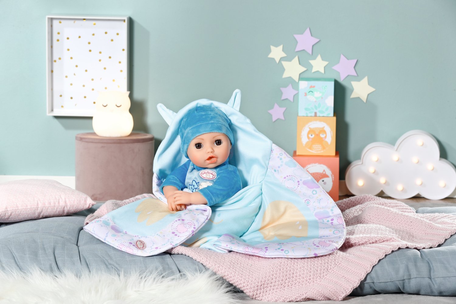 Bolso De Dormir Para Muñecas Baby Annabell Sweet Dreams Swaddle Bag