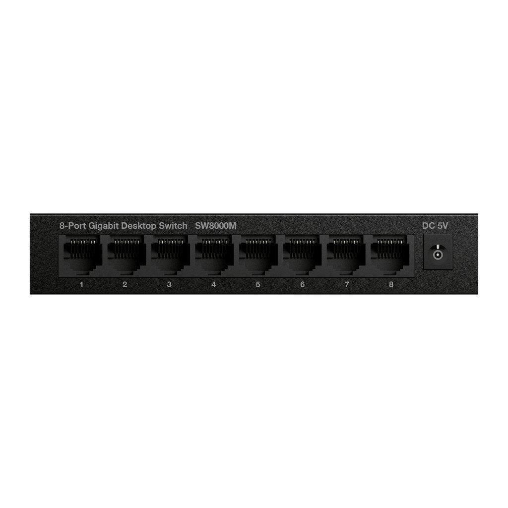 EAN 9120072375644 - Strong SW8000M switch Gigabit Ethernet (10/100/1000) Negro imagen 5