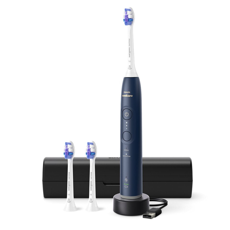 EAN 8720689021760 - Philips HX7403/01 cepillo eléctrico para dientes Adulto Cepillo dental sónico Azul oscuro imagen 1