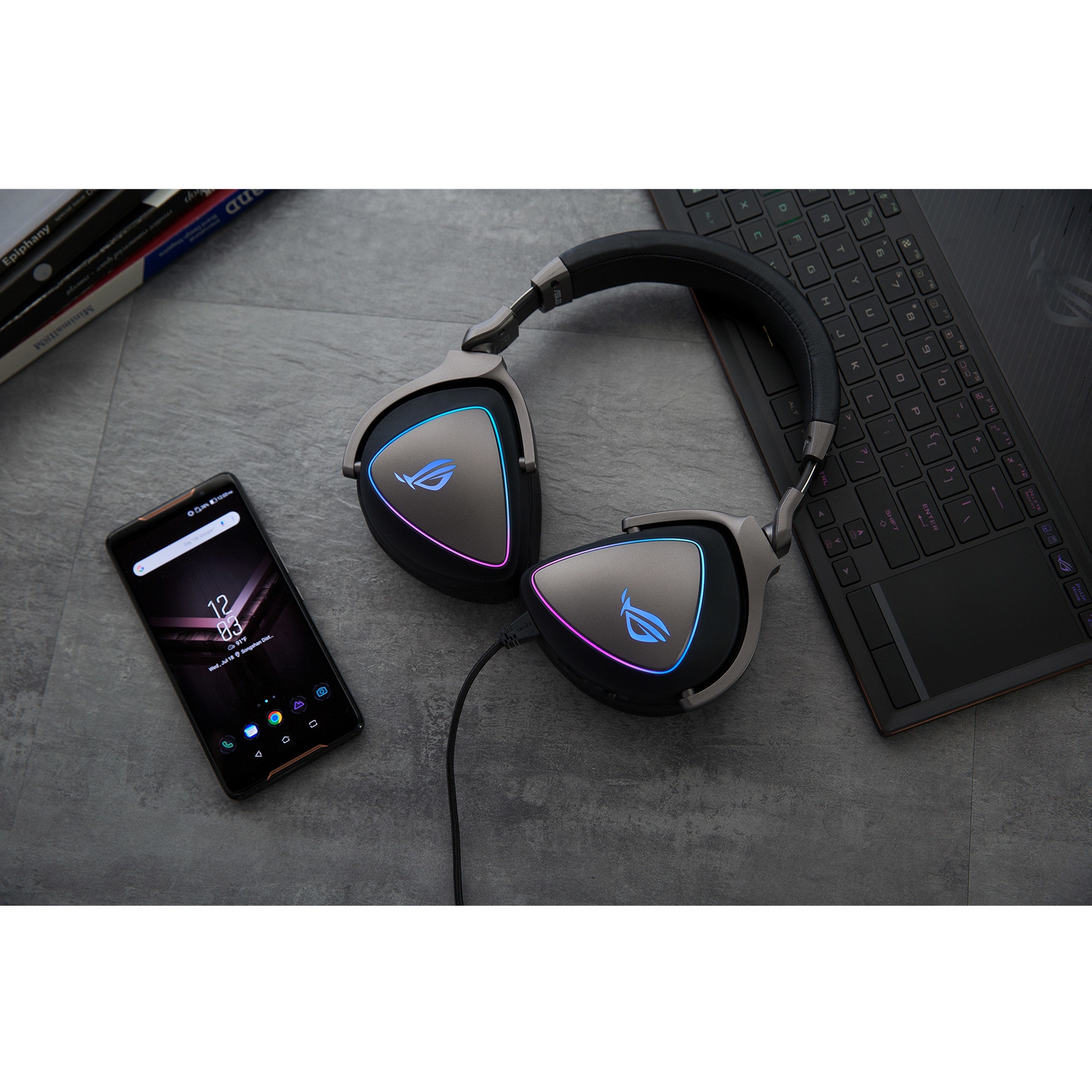 EAN 4718017048217 - ASUS ROG Delta Auriculares Alámbrico Diadema Juego Negro imagen 7