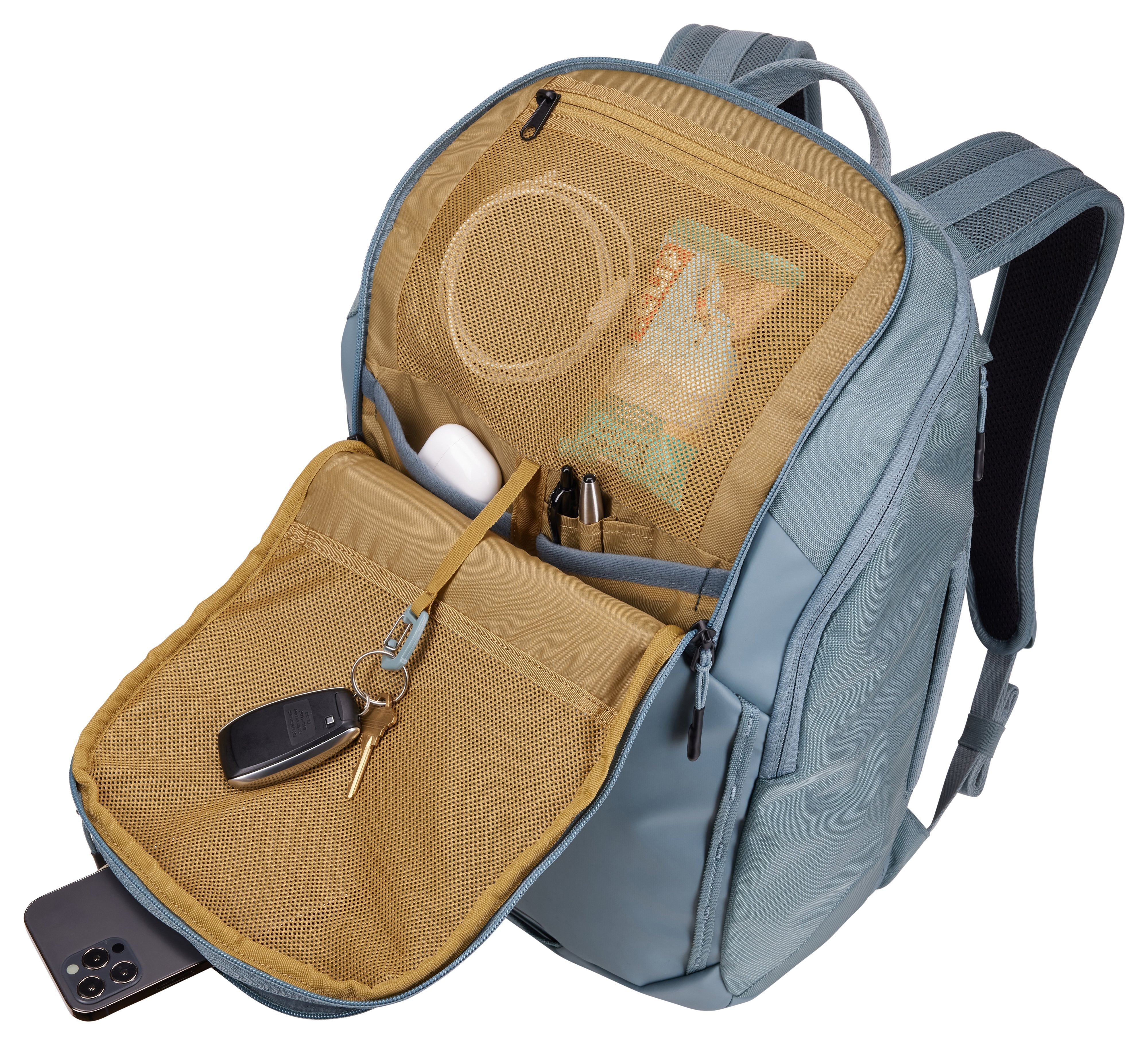 Mochila Thule Chasm Tchb215 Pond Gray Informal Gris Poliéster