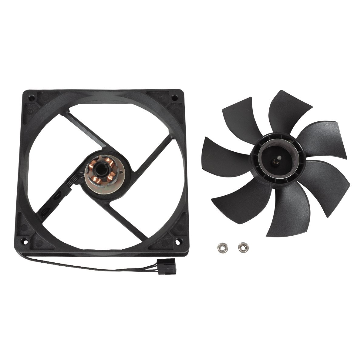 EAN 6940533543510 - UNYKAch 80.120.25 sistema de refrigeración para ordenador Carcasa del ordenador 12 cm Negro imagen 5