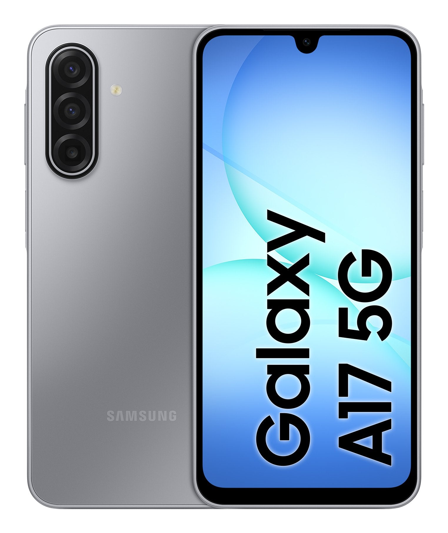 EAN 8806097640288 - Samsung Galaxy A17 5G 17 cm (6.7") Ranura híbrida Dual SIM Android 15 USB Tipo C 128 GB 5000 mAh Gris imagen 1
