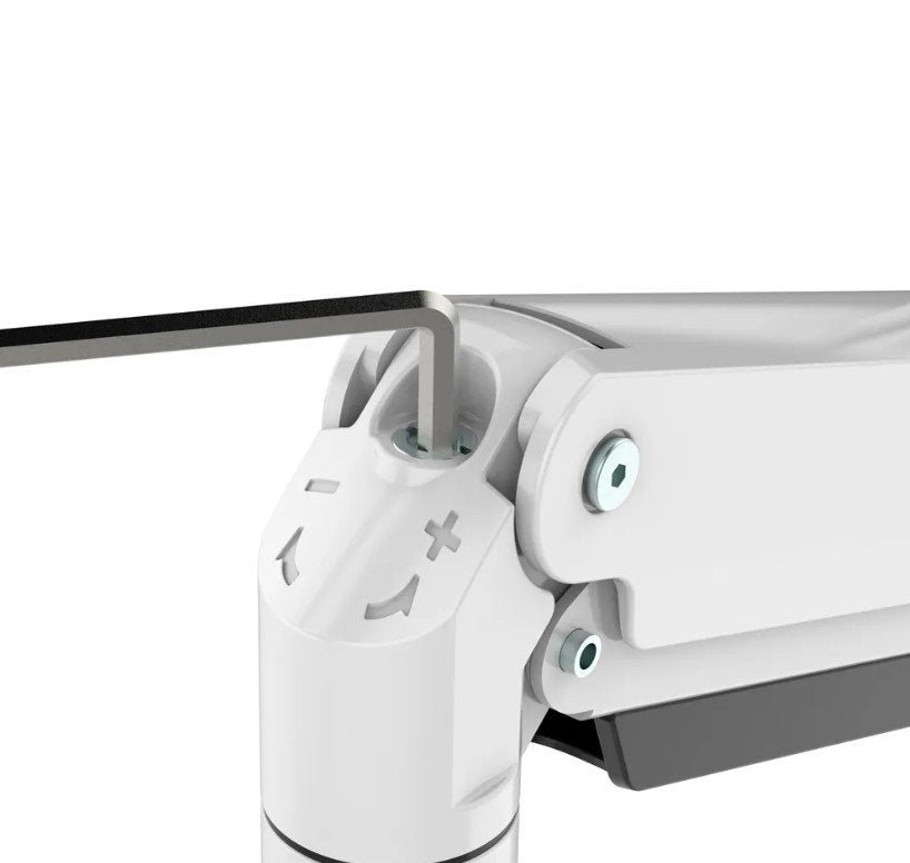 EAN 8717371447519 - Neomounts NM-D775DX3WHITE soporte para monitor 68,6 cm (27") Escritorio Blanco imagen 9