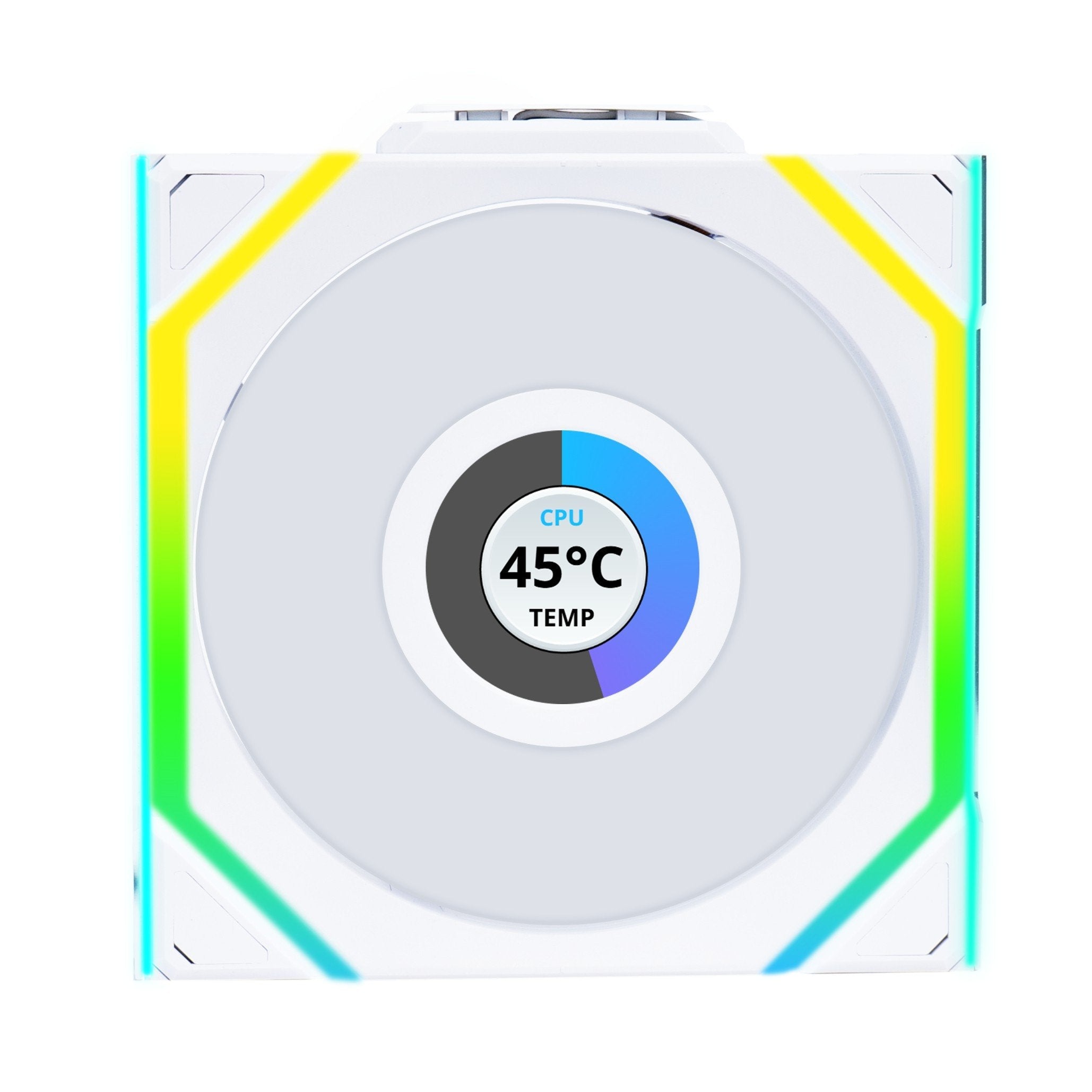 Ventilador 120x120 Lian Li Unifan Sl Wireless Lcd Wh Rv