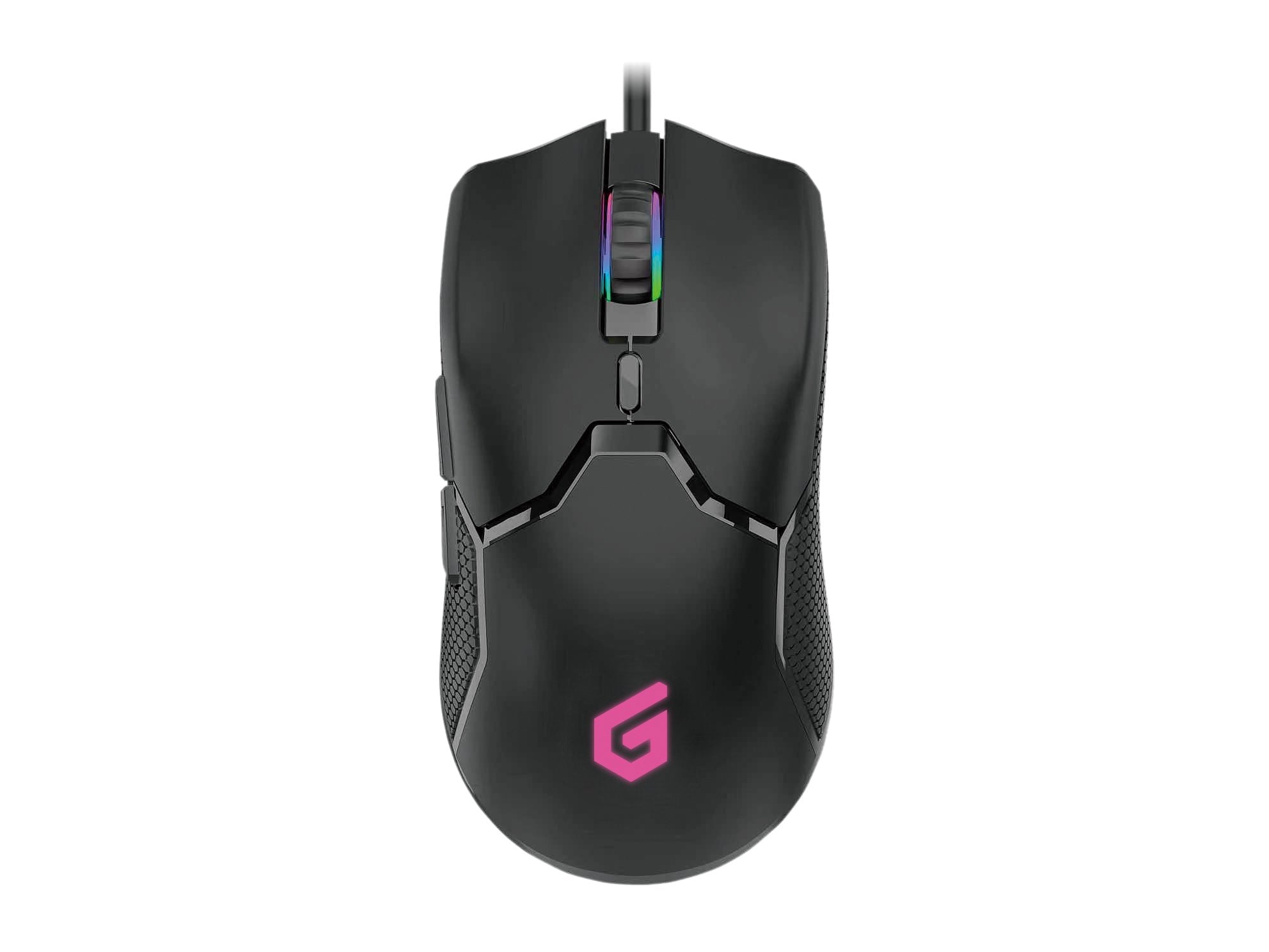 Ratón Gaming Conceptronic Djebbel04b Usb 7200dpi 6 Botones Programables Luz Rgb