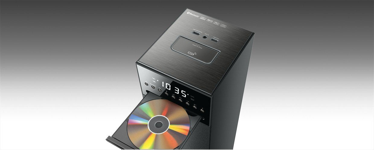 Torre De Sonido Muse M-1350btc Sistema De Audio Para El Hogar 180 W Negro