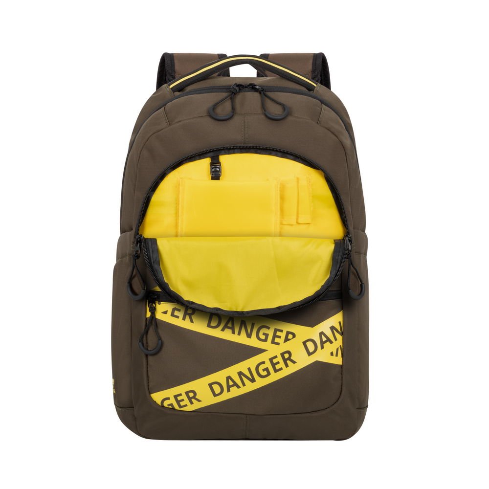 EAN 4260709010489 - Rivacase Erebus 39,6 cm (15.6") Mochila Caqui, Amarillo imagen 3