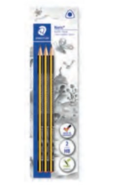 EAN 4007817028278 - Staedtler 183-HBBK3 lápiz de grafito HB 3 pieza(s) imagen 1