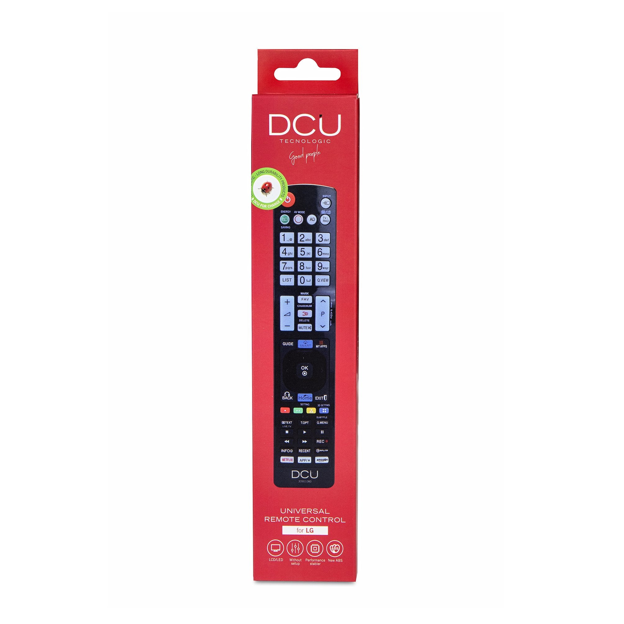 EAN 8436556990700 - DCU Advance Tecnologic 30901080 mando a distancia IR inalámbrico TV Botones imagen 2