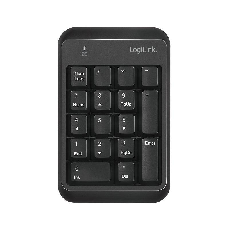 Logilink Id0201 Teclado Numérico Portátil Bluetooth Negro