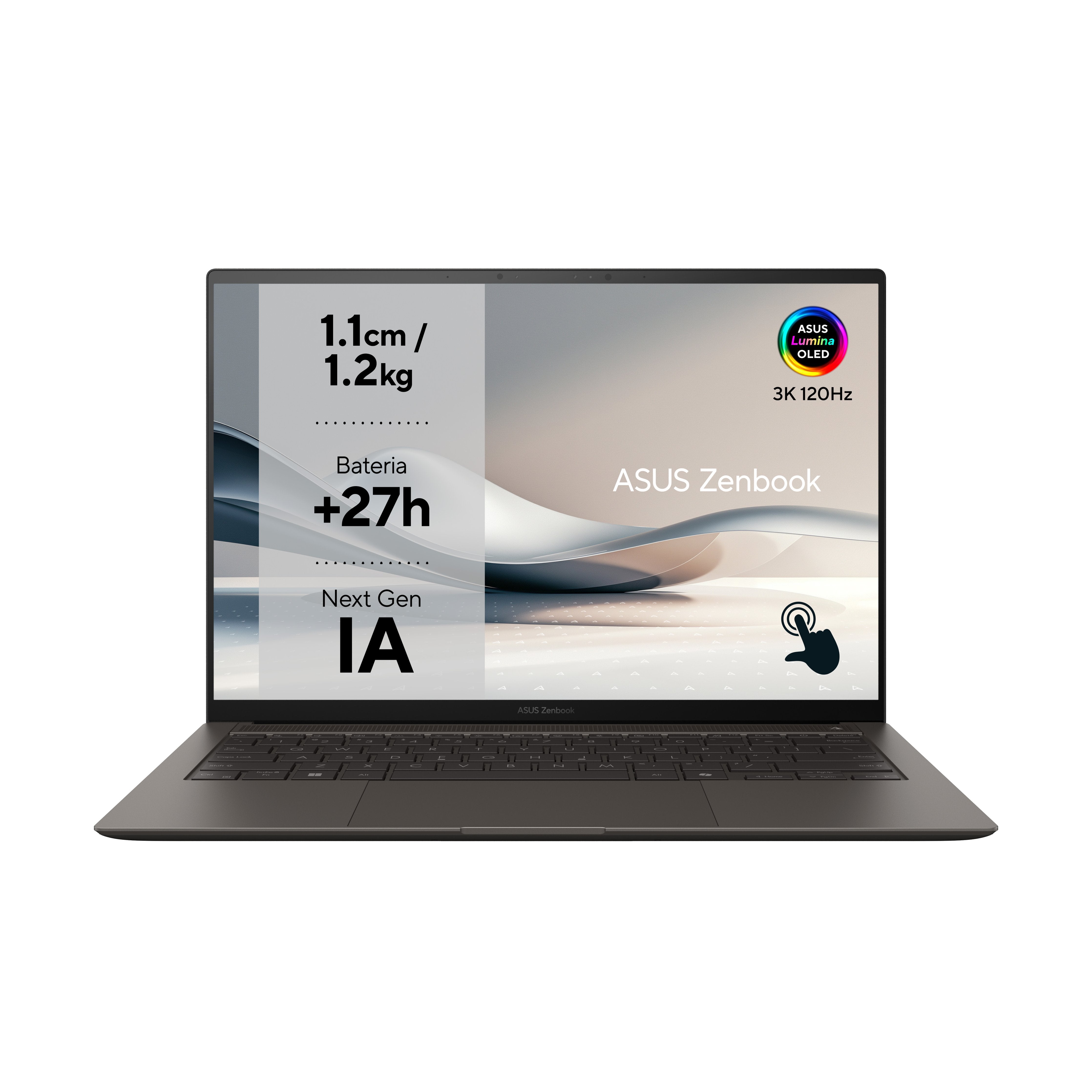 EAN 4711387756300 - ASUS Zenbook S14 UX5406SA-PZ334W 35,6 cm (14") Pantalla táctil LPDDR5x-SDRAM Wi-Fi 7 (802.11be) imagen 2