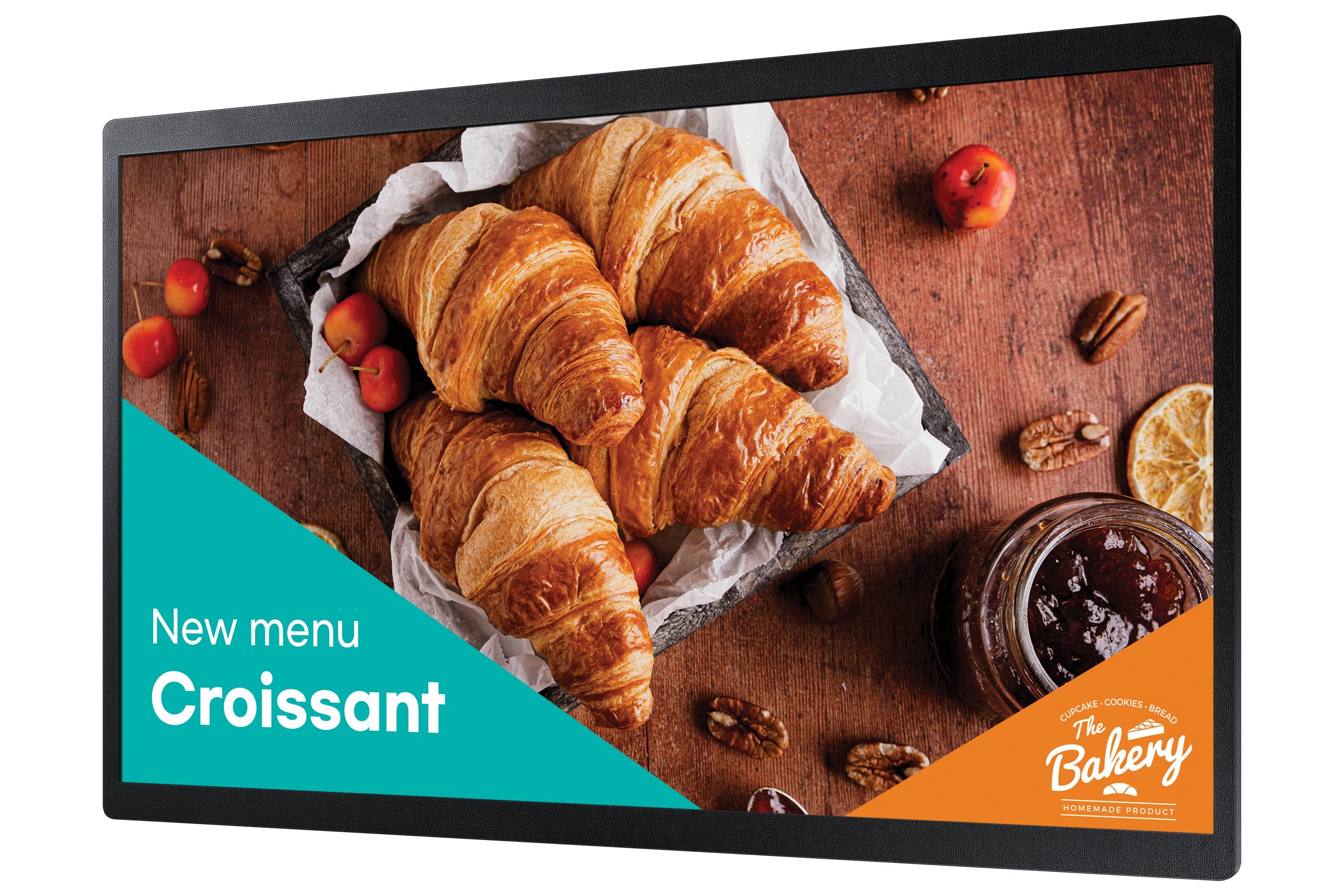 EAN 8806095204994 - Samsung QB24C Pantalla plana para señalización digital 61 cm (24") LED Wifi 250 cd / m² Full HD Negro Pro imagen 3