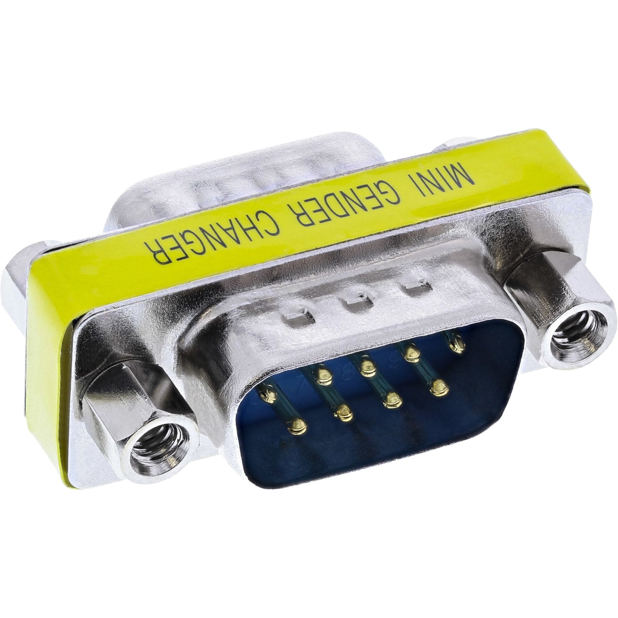 Inline Gender Changer Serial Adapter Db9 Macho A Macho