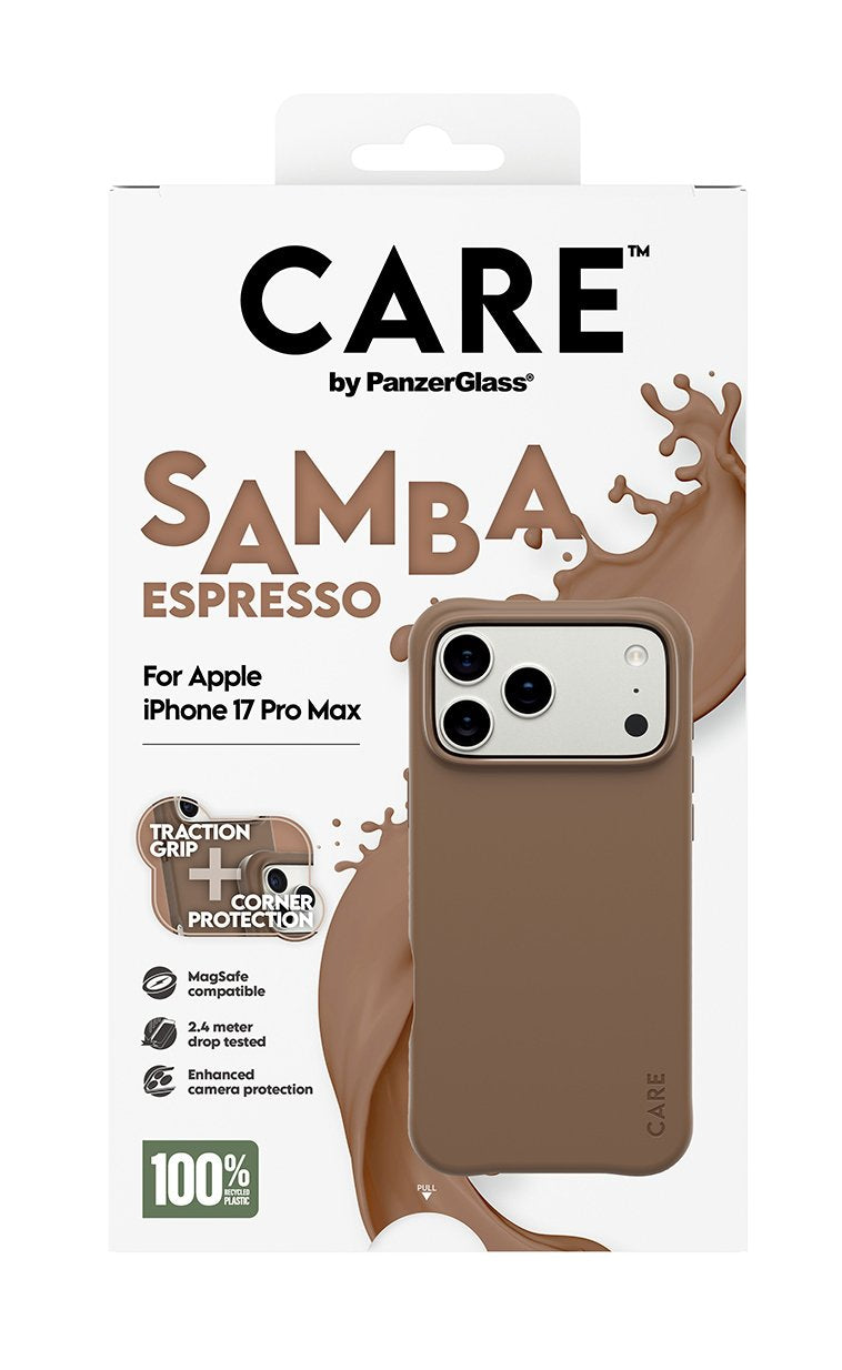 EAN 5715685027147 - PanzerGlass CARE™ by ® Samba Case Espresso w. MagSafe iPhone 17 Pro Max funda para teléfono móvil Marrón imagen 3