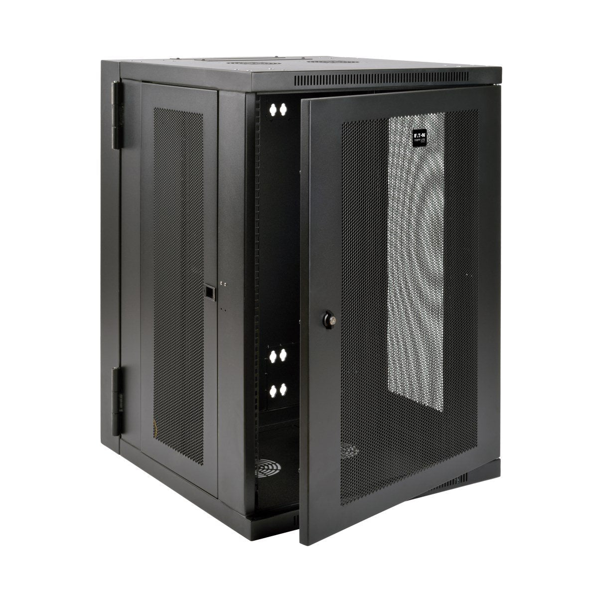 Smartrack 18u Ups-Depth Wall-Mount Half-Height Rack Enclosure Hinged Back