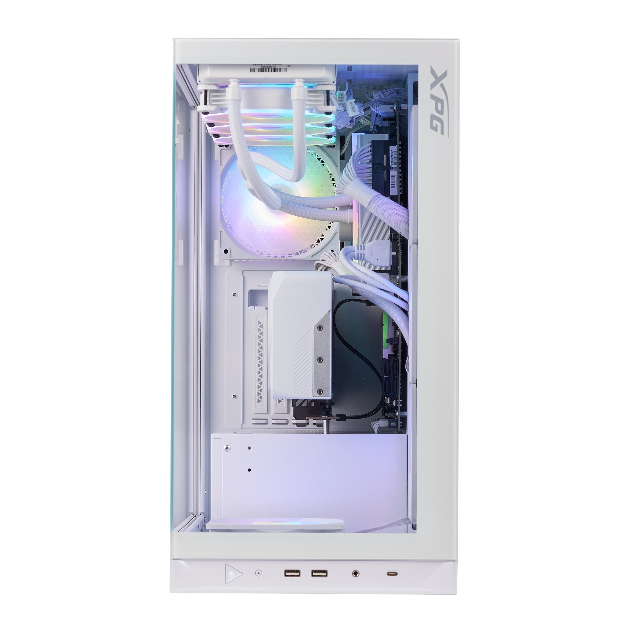 Caja Pc Geh Xpg Invader X Atx Midi Tower Blanco Retail