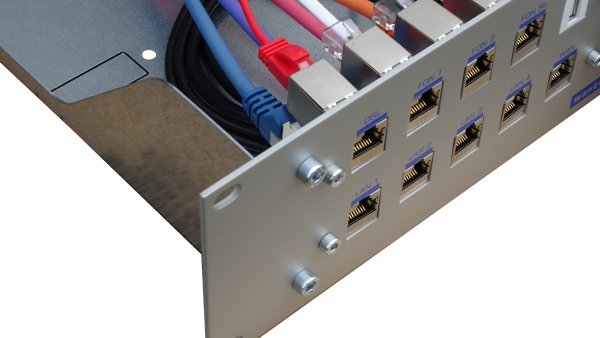 Soporte De Montaje Wantec De 19 "Para Fritzbox 7590