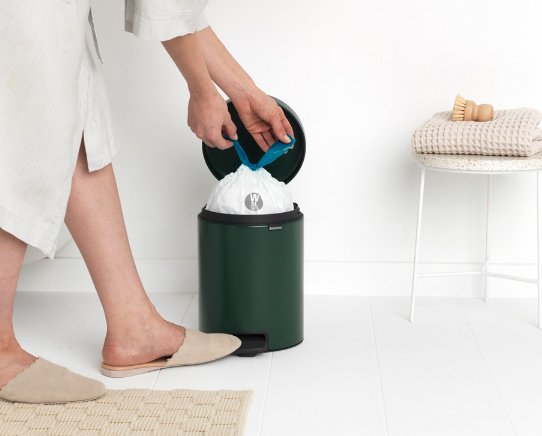 EAN 8710755304026 - Brabantia 304026 papelera 5 L Alrededor Verde imagen 4
