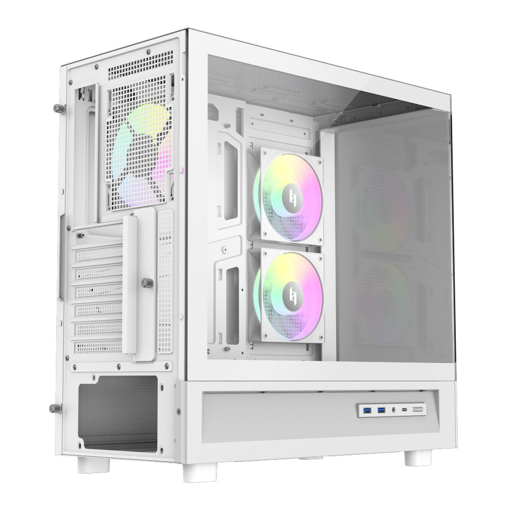 EAN 6931858712125 - GameMax NEX C51 WH carcasa de ordenador Blanco imagen 10