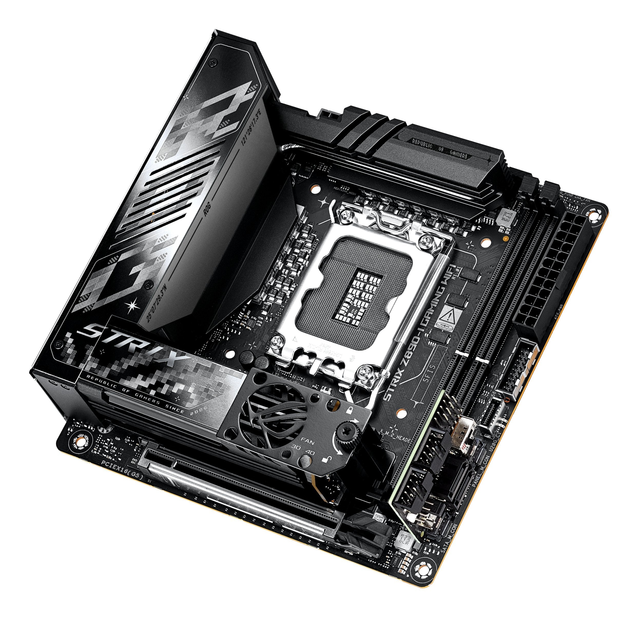 EAN 4711387755266 - ASUS ROG STRIX Z890-I GAMING WIFI Intel Z890 LGA 1851 (Socket V1) mini ITX imagen 6