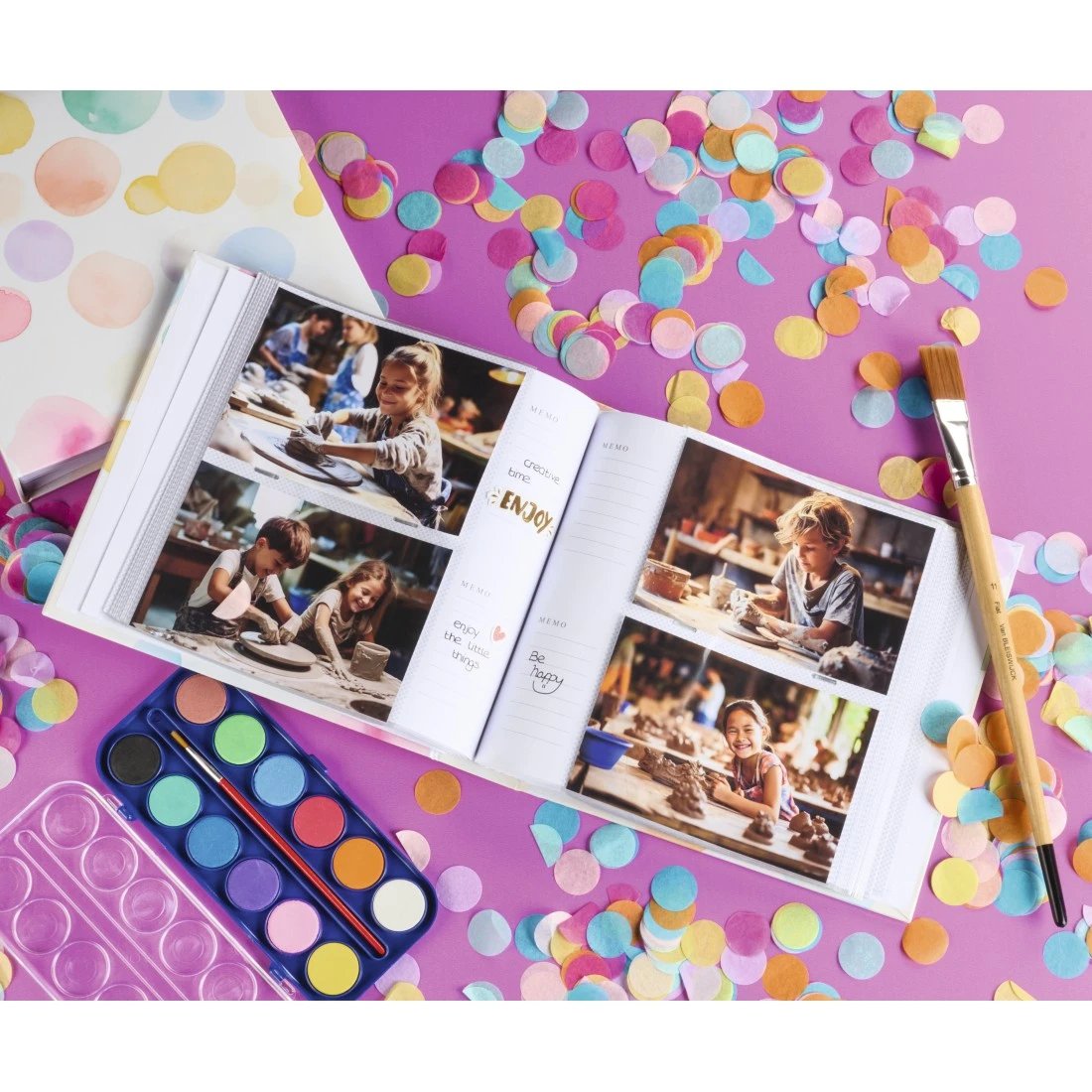 EAN 4007249077356 - Hama 00007735 álbum de foto y protector Multicolor 100 hojas 10 x 15 imagen 6