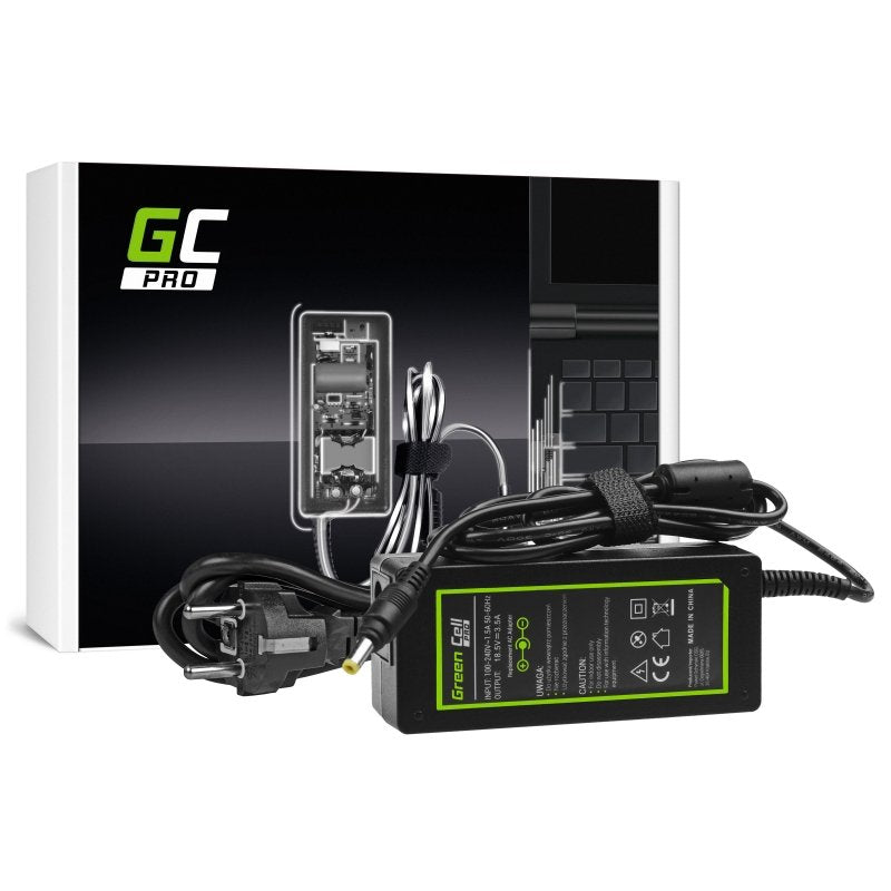 EAN 5902719425509 - Green Cell AD11P adaptador e inversor de corriente Interior 65 W Negro imagen 1