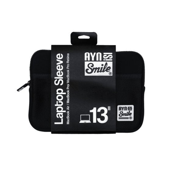 Smile Funda Sleeve Para Portátil De 13 Y 14 Pulgadas Fitness De Neopreno Color Negro