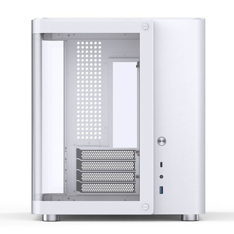 Jonsbo Tk-1 2.0 Micro-Atx Carcasa, Tempered Glass - Blanco