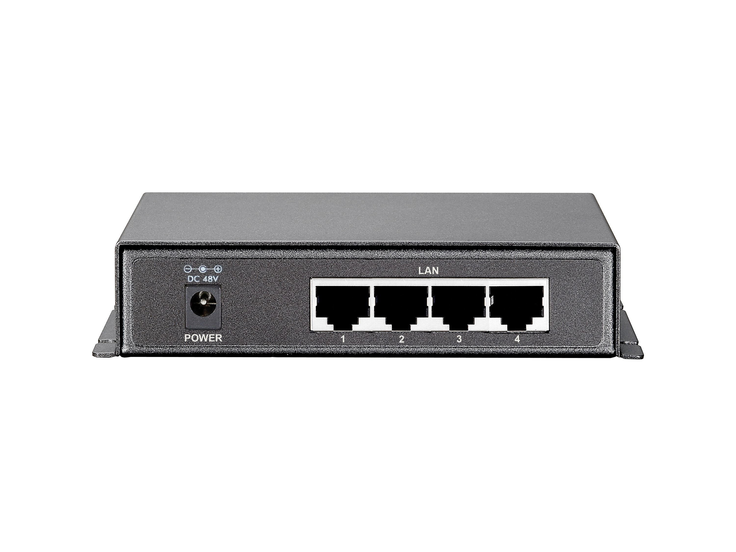 Levelone Switch 5x Ge Gep-0520 61.6w 4xpoe+