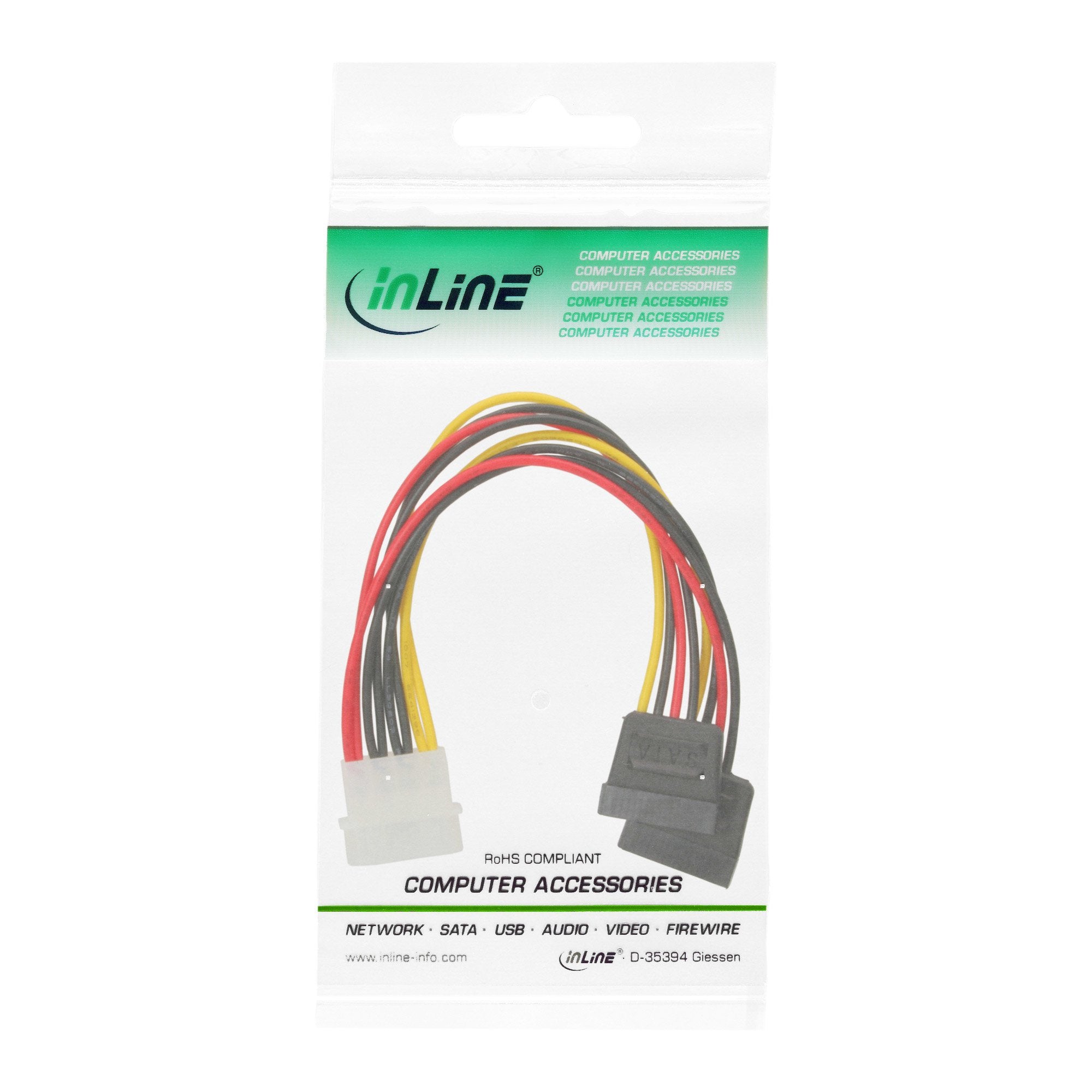 EAN 4043718029945 - InLine 29672 cable de alimentación interna 0,2 m imagen 2