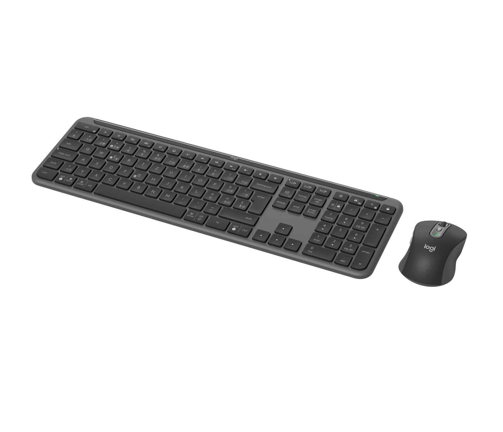 EAN 5099206119215 - Logitech 920-012482 teclado Ratón incluido Oficina RF Wireless + Bluetooth QWERTZ Suizo Grafito imagen 1