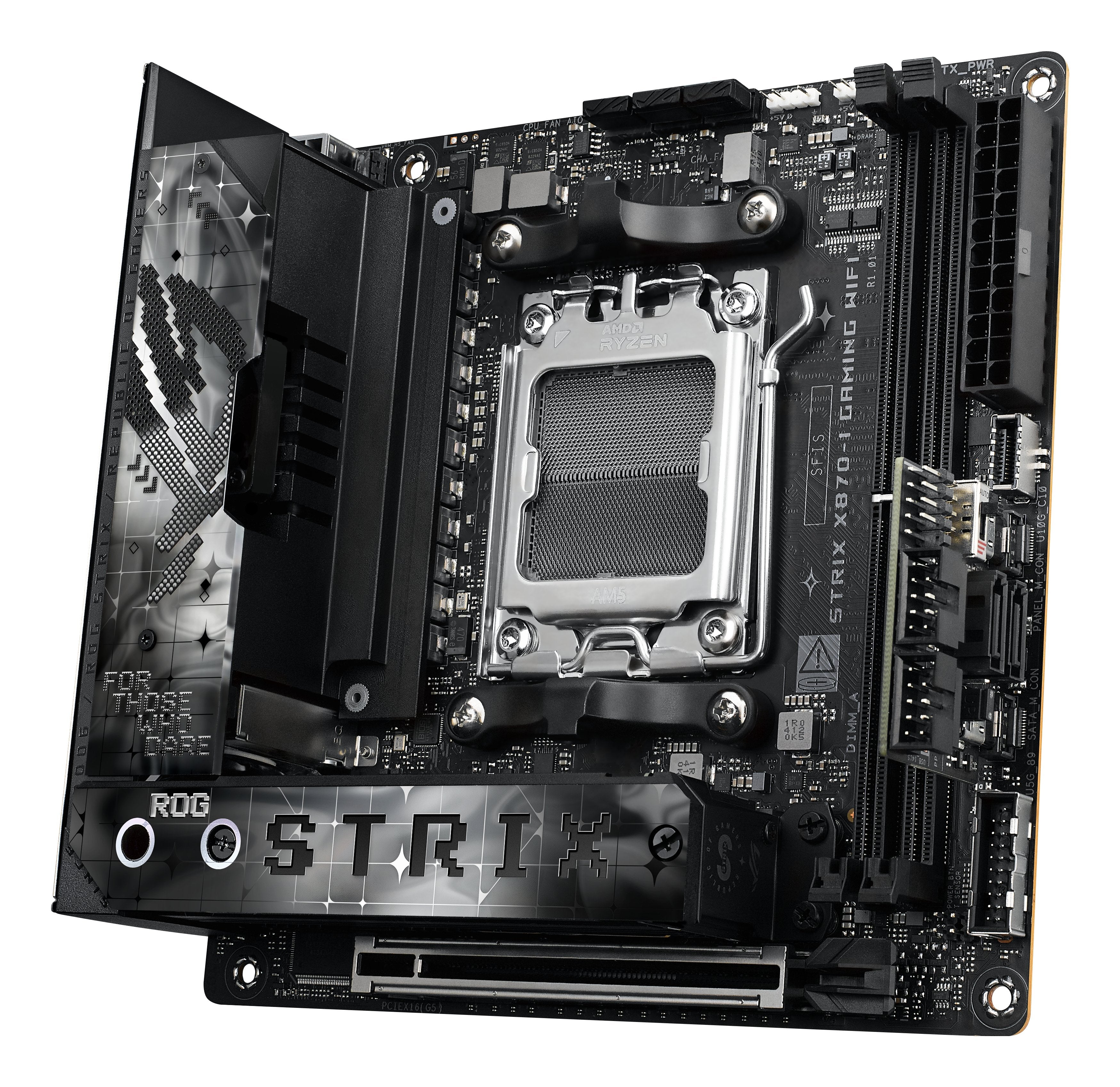 EAN 4711387740309 - ASUS ROG STRIX X870-I GAMING WIFI AMD X870 Zócalo AM5 mini ITX imagen 3