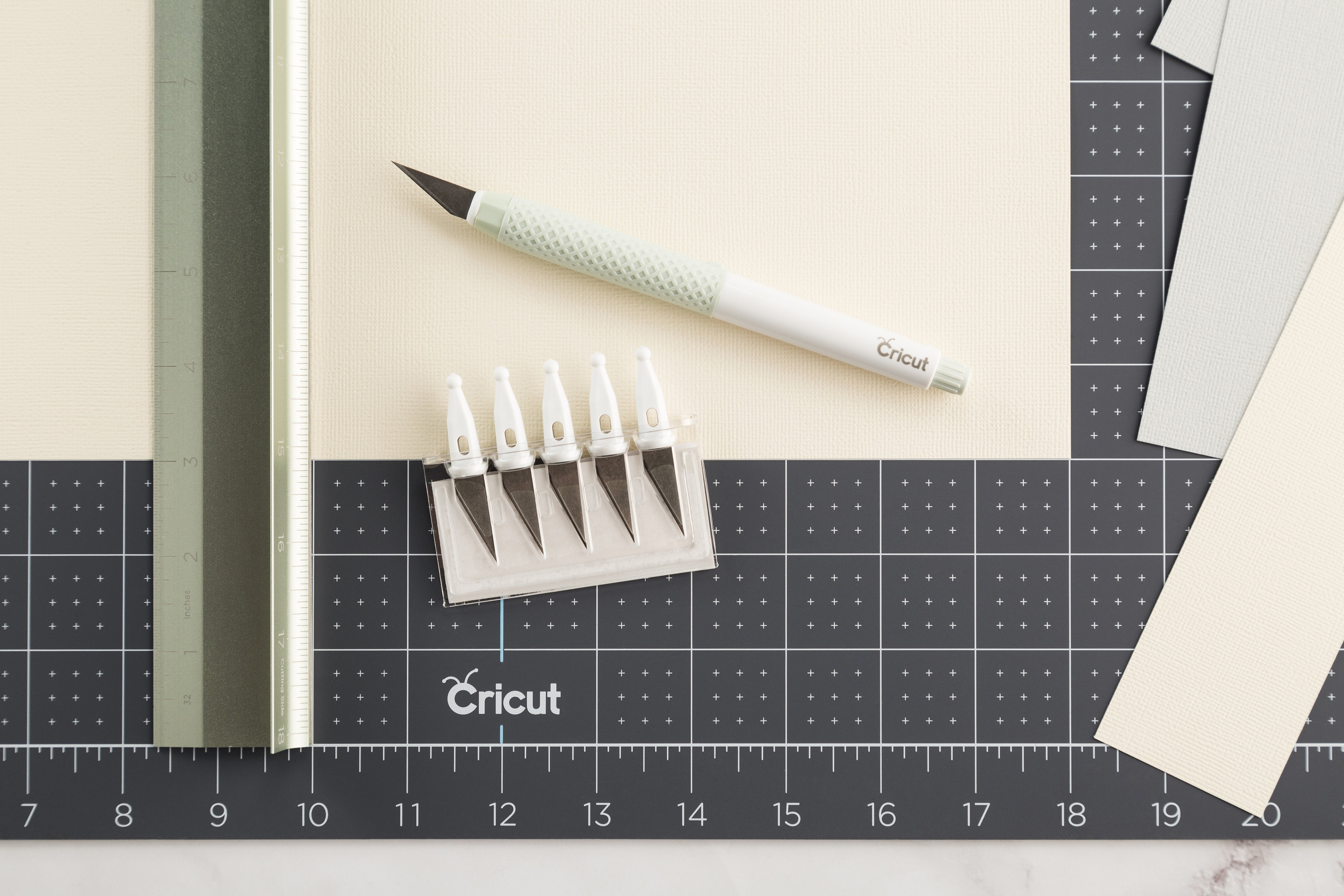 EAN 93573759840 - Cricut TrueControl Kit Verde, Blanco Cuchillo de hoja fija imagen 6