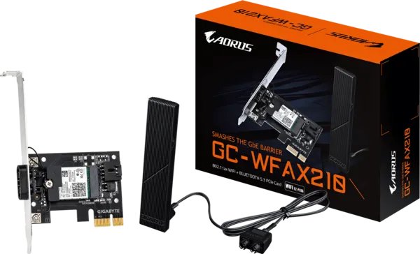 EAN 4719331879631 - GIGABYTE GC-WFAX210 adaptador y tarjeta de red imagen 1